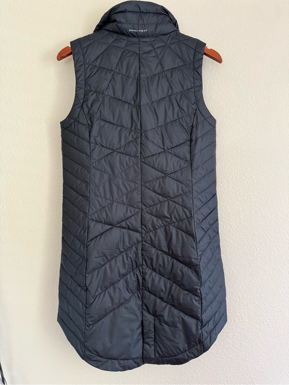 NWT Columbia Heavenly Long Vest Black Omni-Heat Puffer Insulated Size S - Picture 5 of 12